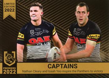 2022 NRL Player In Focus #PC02 Nathan Cleary/Isaah Yeo Front